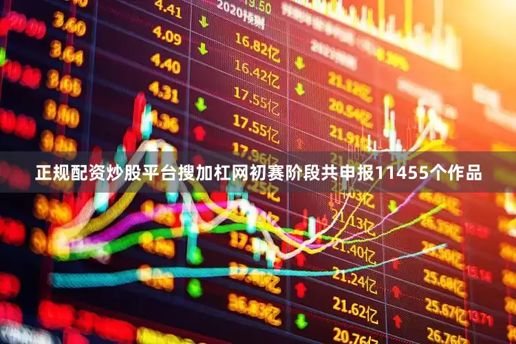 正规配资炒股平台搜加杠网初赛阶段共申报11455个作品